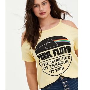 TORRID 4X PINK FLOYD DARK SIDE OF THE MOON TEE